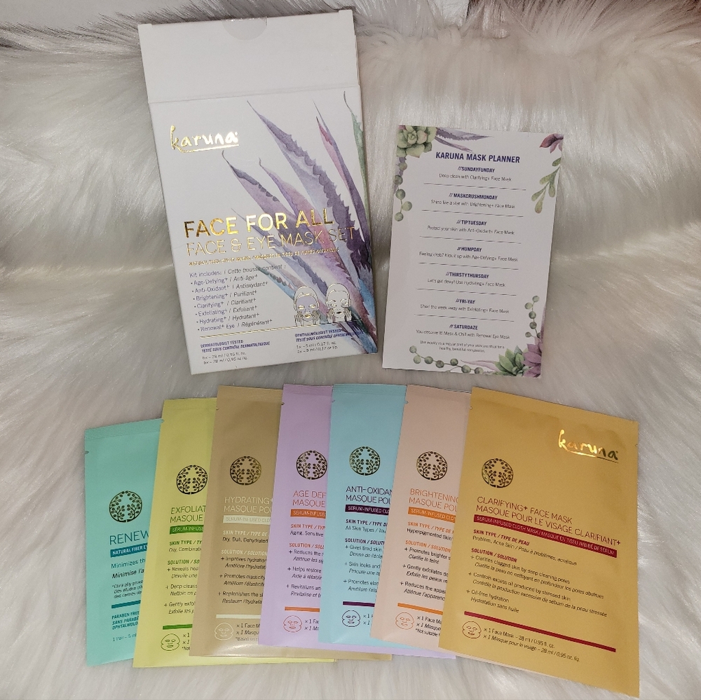 Karuna Face & Eye Masks